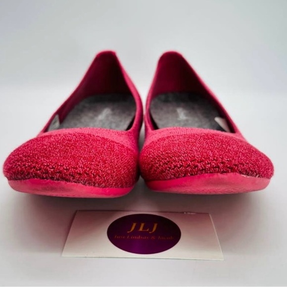 Allbirds Women's Tree Breezer Lux Pink Breathable Comfort Ballet Flats Size 10.5 - Picture 6 of 8
